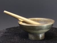 Mortier pilon pharmacie bronze COTOFLEX