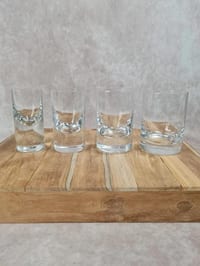 Lot de 4 verres cristal Baccarat – Service Tir