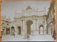 2 PHOTOGRAPHIES ANCIENNES NANCY ARC HÉRÉ PLACE STANISLAS