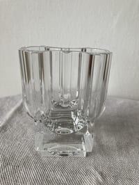 Petit vase en cristal Saint-Louis, Art Deco