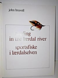 Livre  / Angling in the laerdal river  sportsfiske  i laerdalselven ( Pêche )