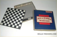 Coffret Jeu de Dames et Marelle publicitaire - Offert par EYQUEM