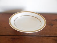 ANCIEN Grand RAVIER Plat PORCELAINE Limoges L. Bernardaud & Cie Liseré Doré
