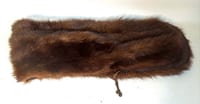 Col vison ou Ras de cou Années 30 longueur 133 cm