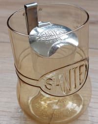 RARE ancien verre doseur SANTEX à REIMS brevet français  Curiosité