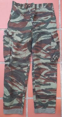 PANTALON TTA 1947 Camouflé T38 PARACHUTISTE REP LEGION COMMANDO LIZARD ORIGINAL