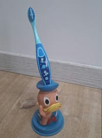 Rare porte-brosse à dent Donald Walt DISNEY 1969 - DELACOSTE