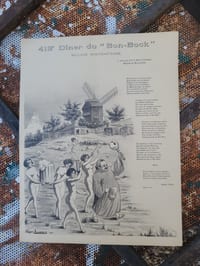 Un programme du 412e Diner du Bon Bock