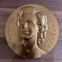 Médaille Bronze Marilyn Monroe Année 1988 Monnaie De Paris