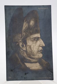 Carte postale ancienne Napoléon Ier – Illusion d’optique  – 1900