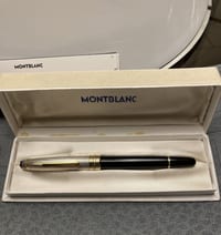 Stylo vintage Montblanc meisterstück capuchon argent massif