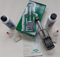 Ancien kit marqueur de tarifs GARVEY Suprême + Encre + Notice USA 1975