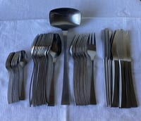 Ménagère en inox vintage, Guy Degrenne, modèle Jet
