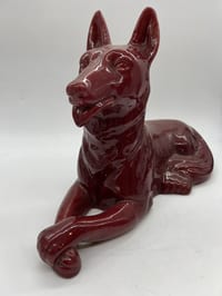 Chien En Faïence