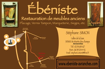 Ebéniste d'art simon stephane — antiquaire à Avranches