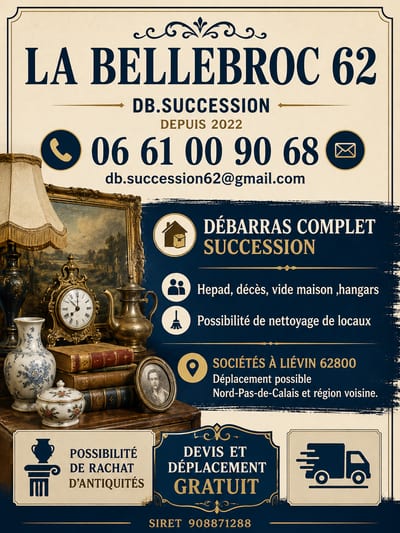 La bellebroc 62 — brocanteur à Liévin