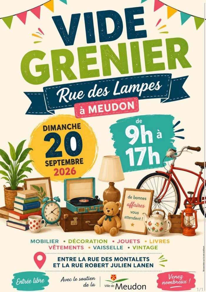 Vide Grenier de la Rue des Lampes