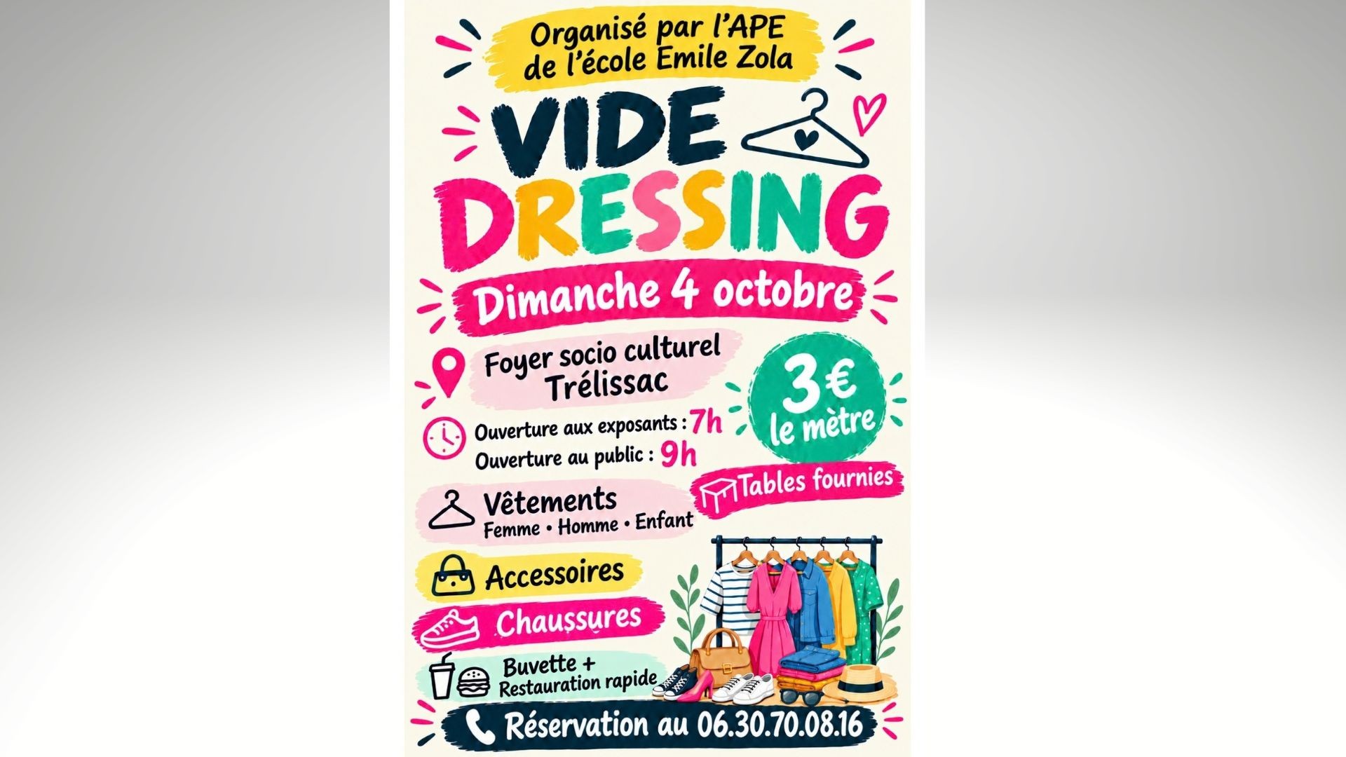 Vide-dressing