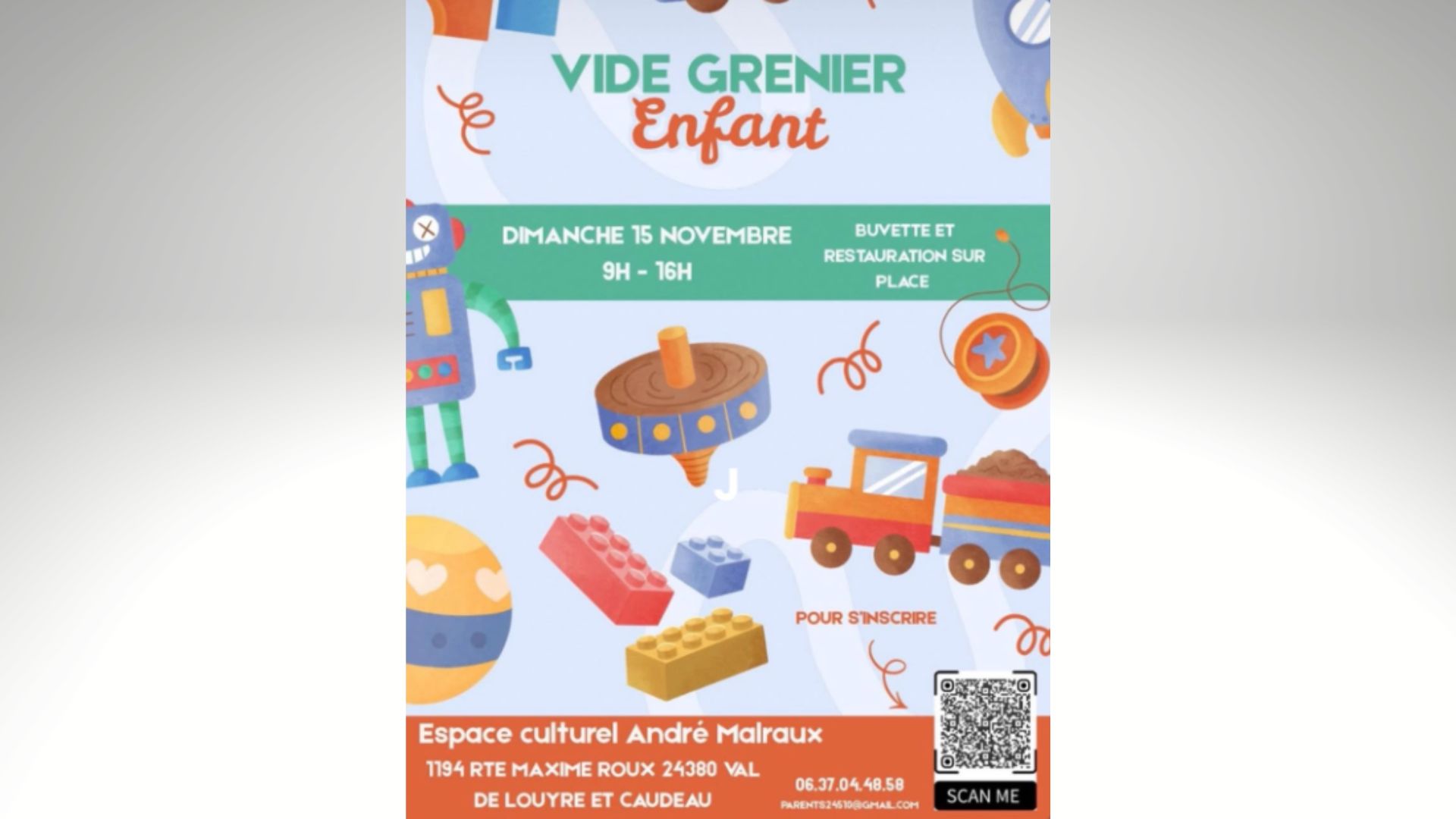 Vide-grenier enfant