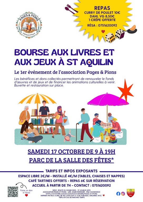 Bourse aux livres et aux jeux