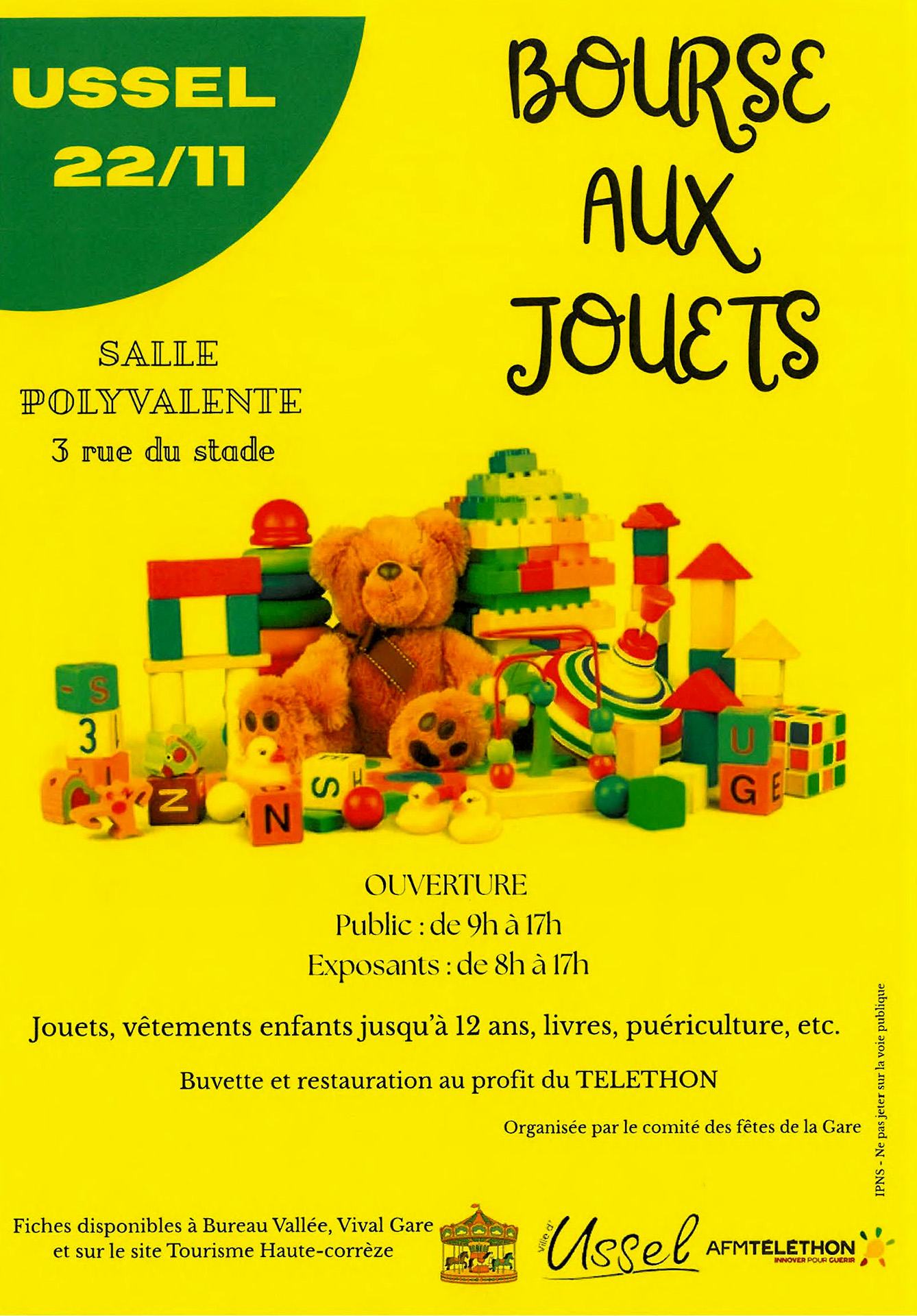 Bourse aux jouets