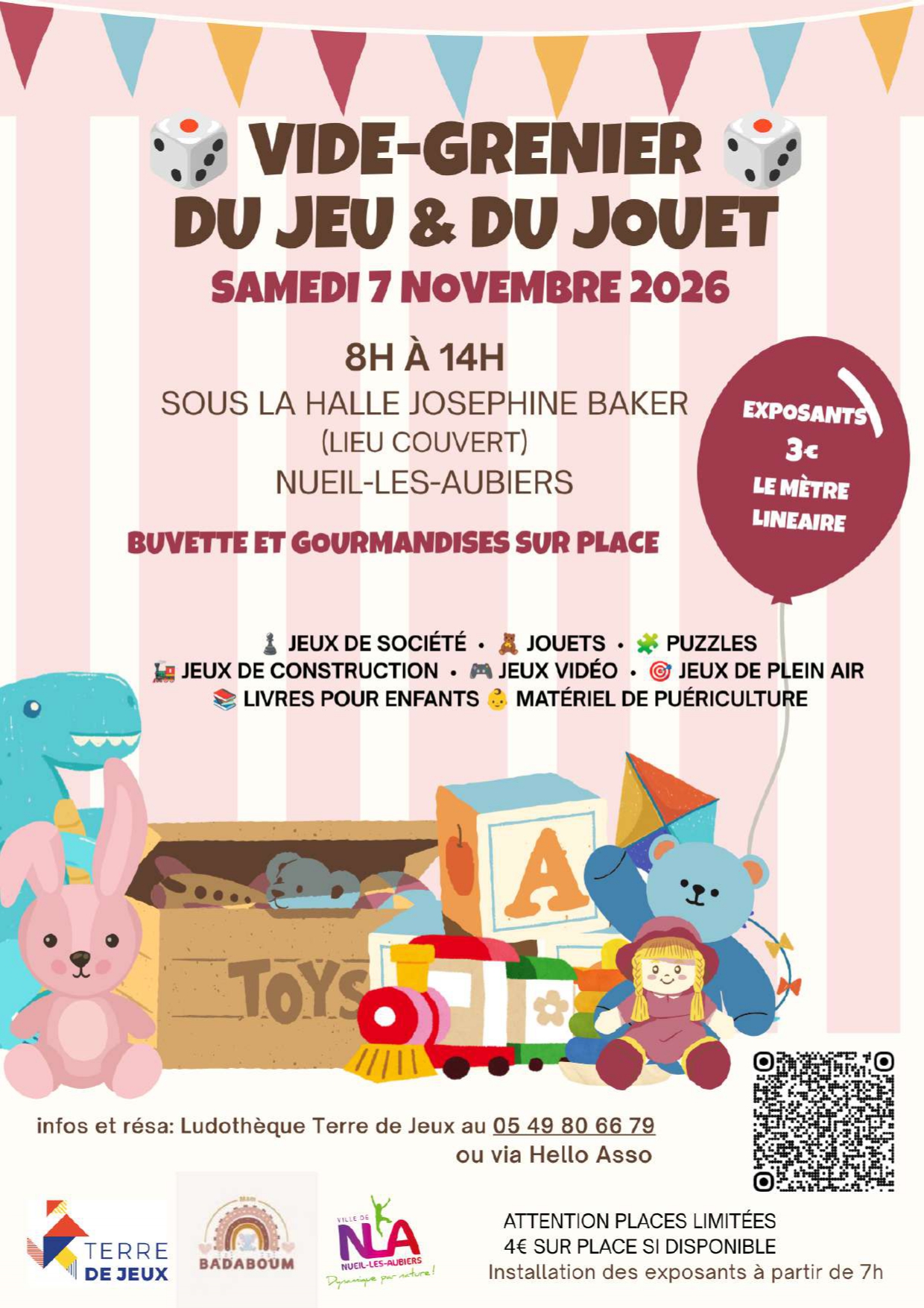 Vide-grenier - Spécial jeux et jouets