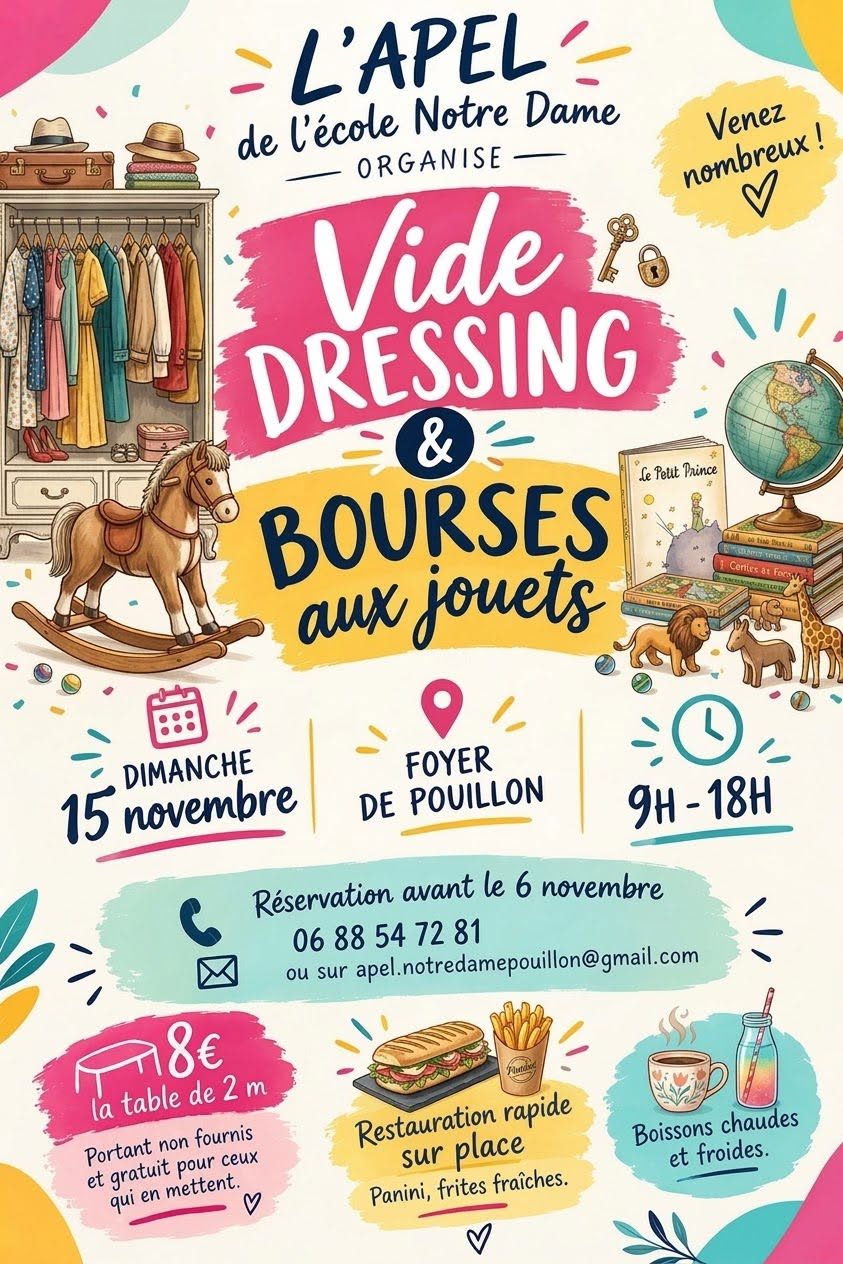 Vide dressing / Bourse aux jouets