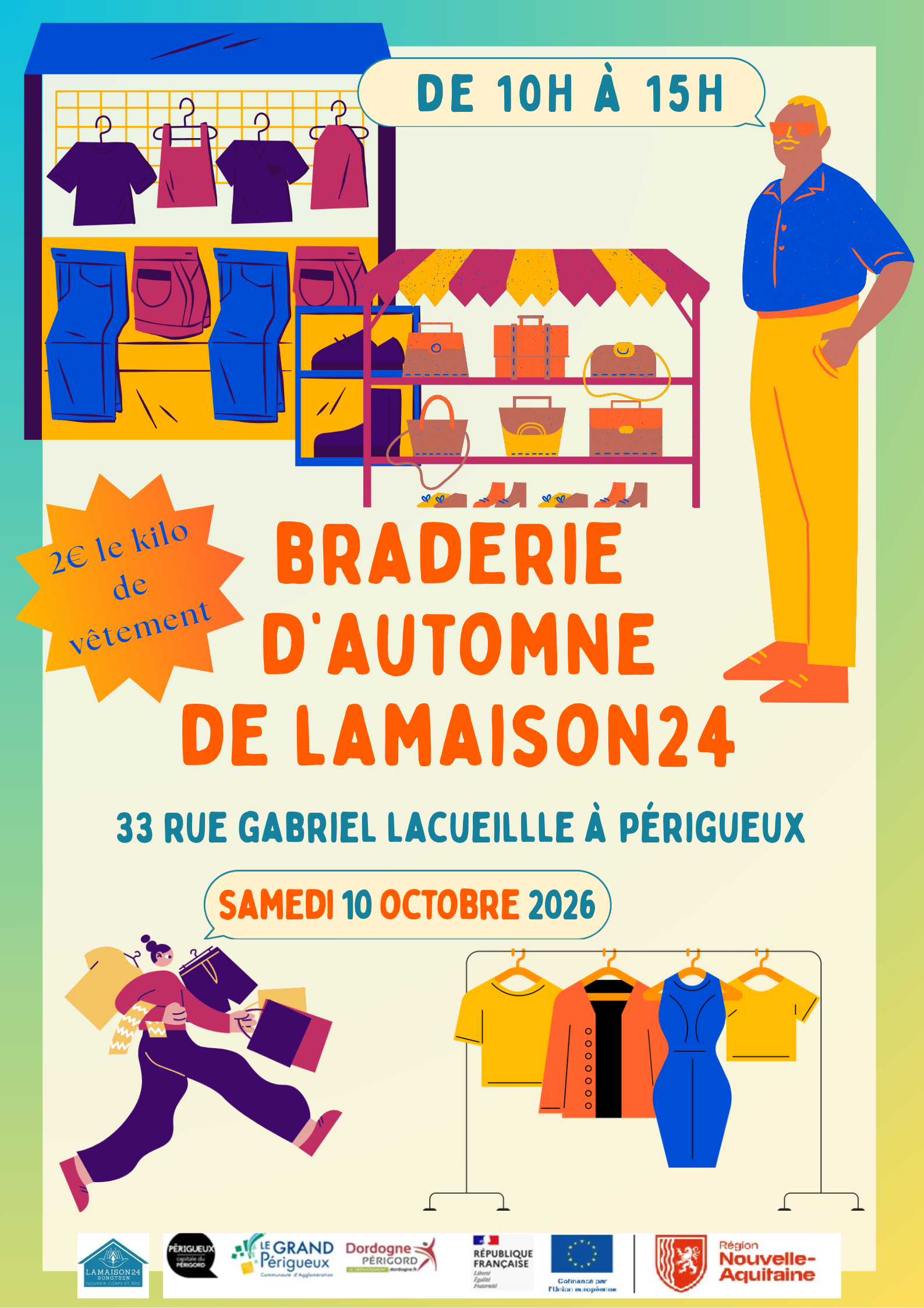 Braderie d'automne de la Maison 24