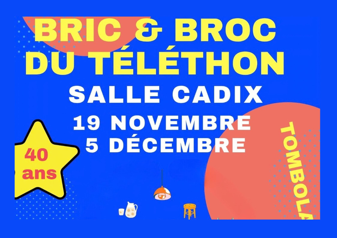 Bric & broc du Téléthon