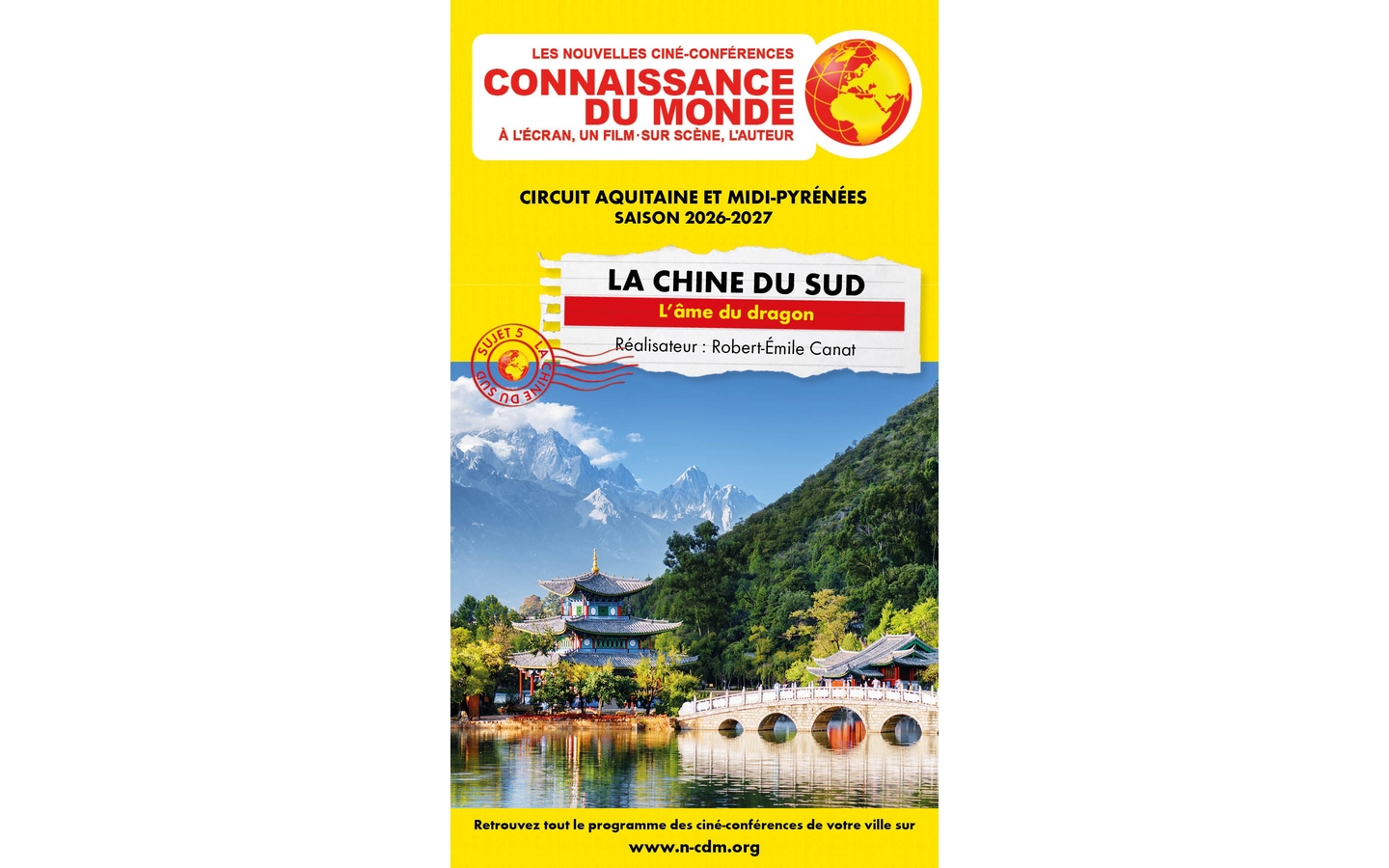 Connaissance du monde - La Chine du Sud : L’âme du Dragon