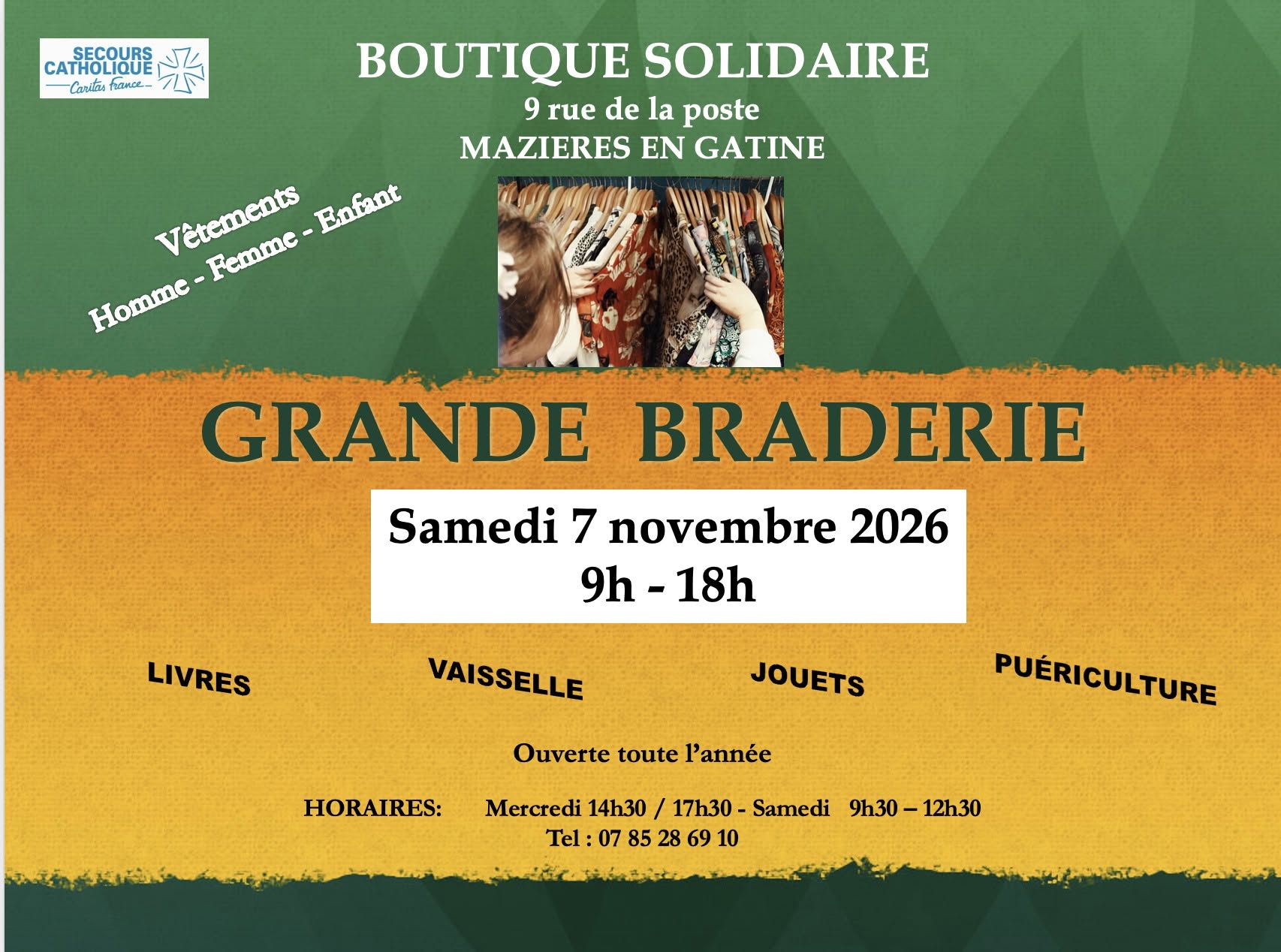 Braderie solidaire