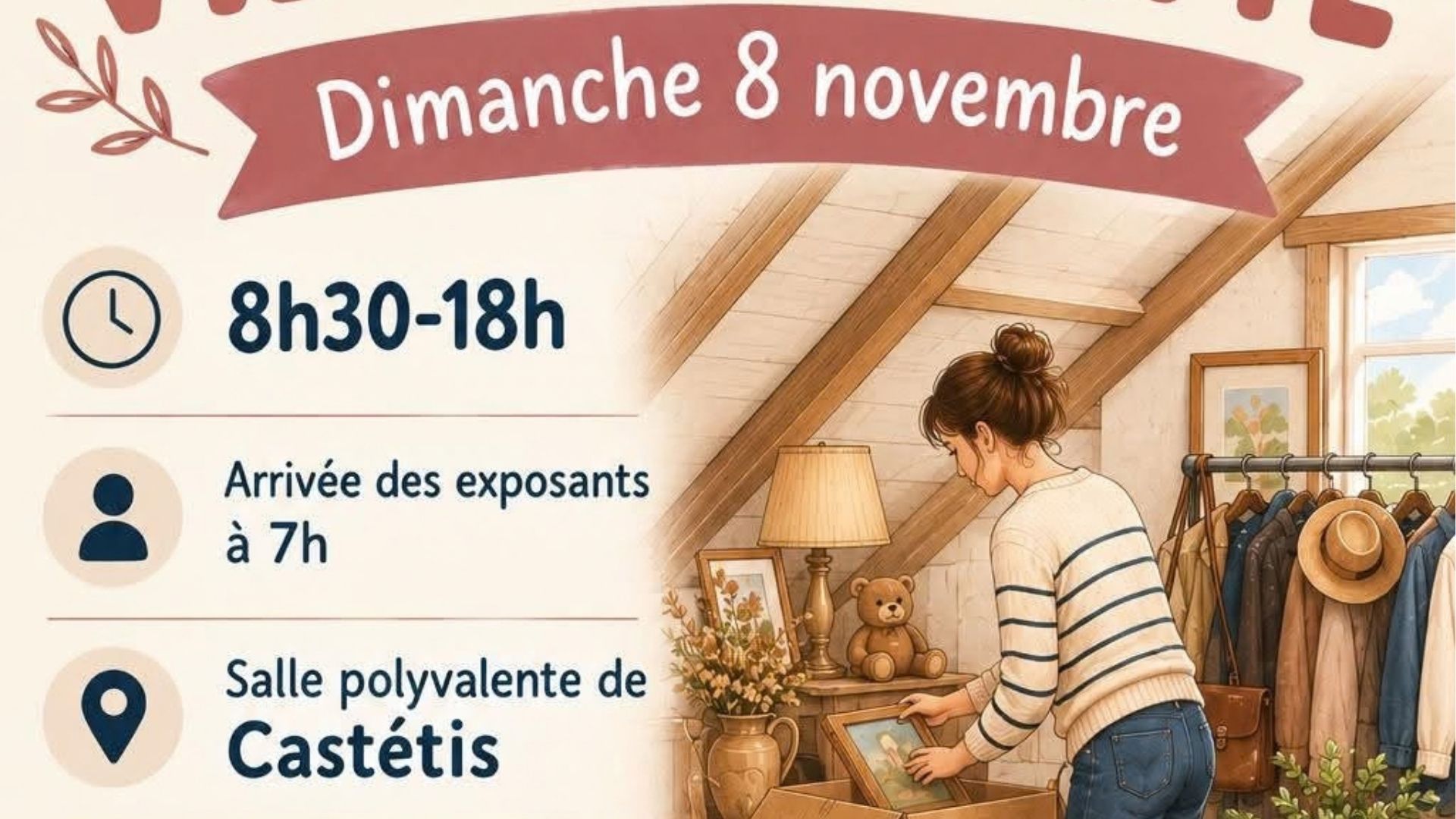 Vide grenier - Vide poussette