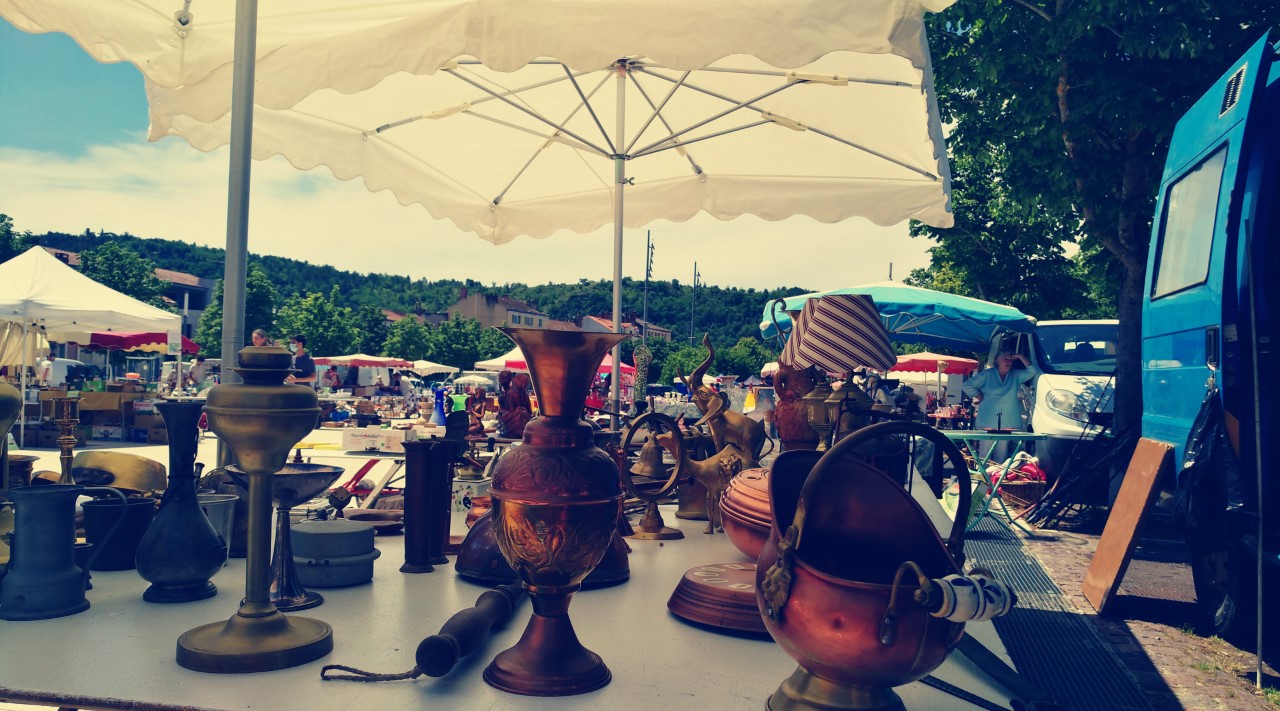 Brocante à Belfort du Quercy