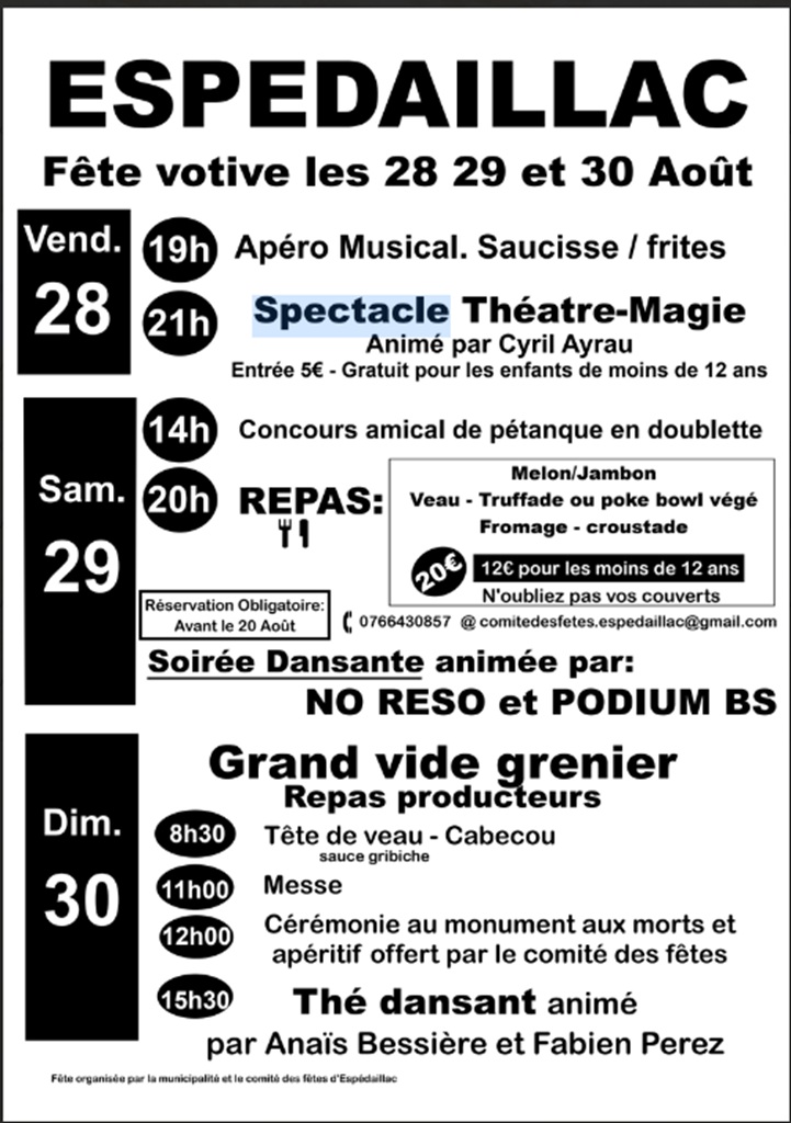 Vide-Greniers d'Espédaillac