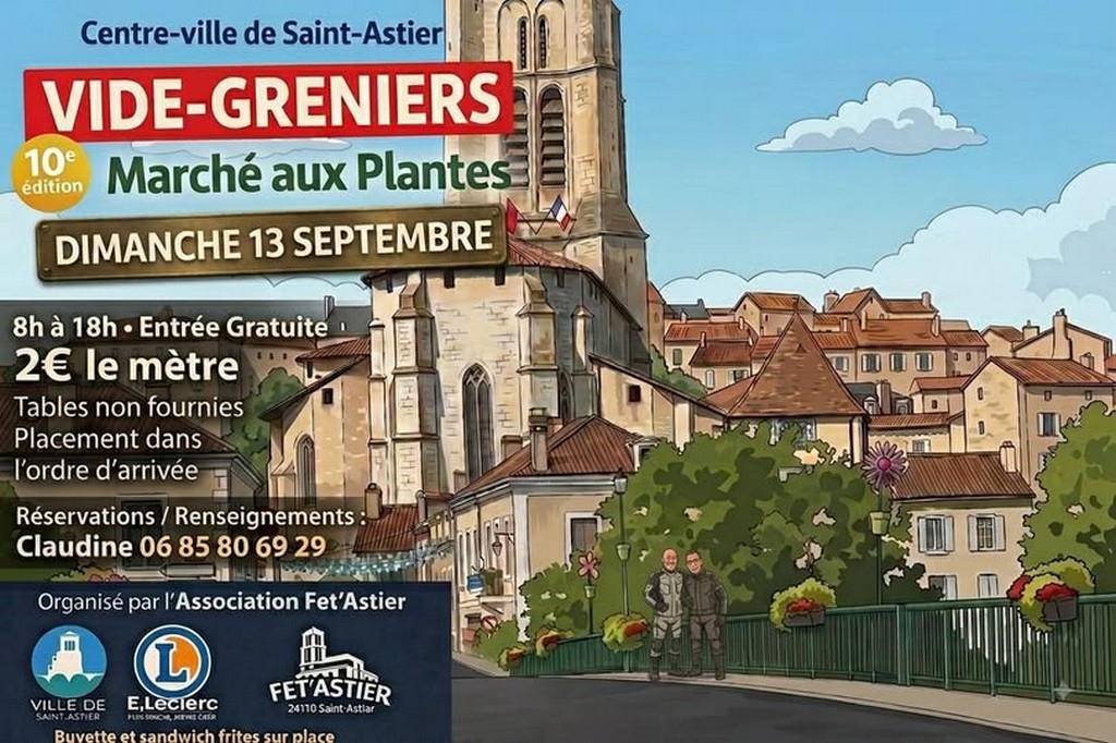 Vide-grenier et marché aux plantes