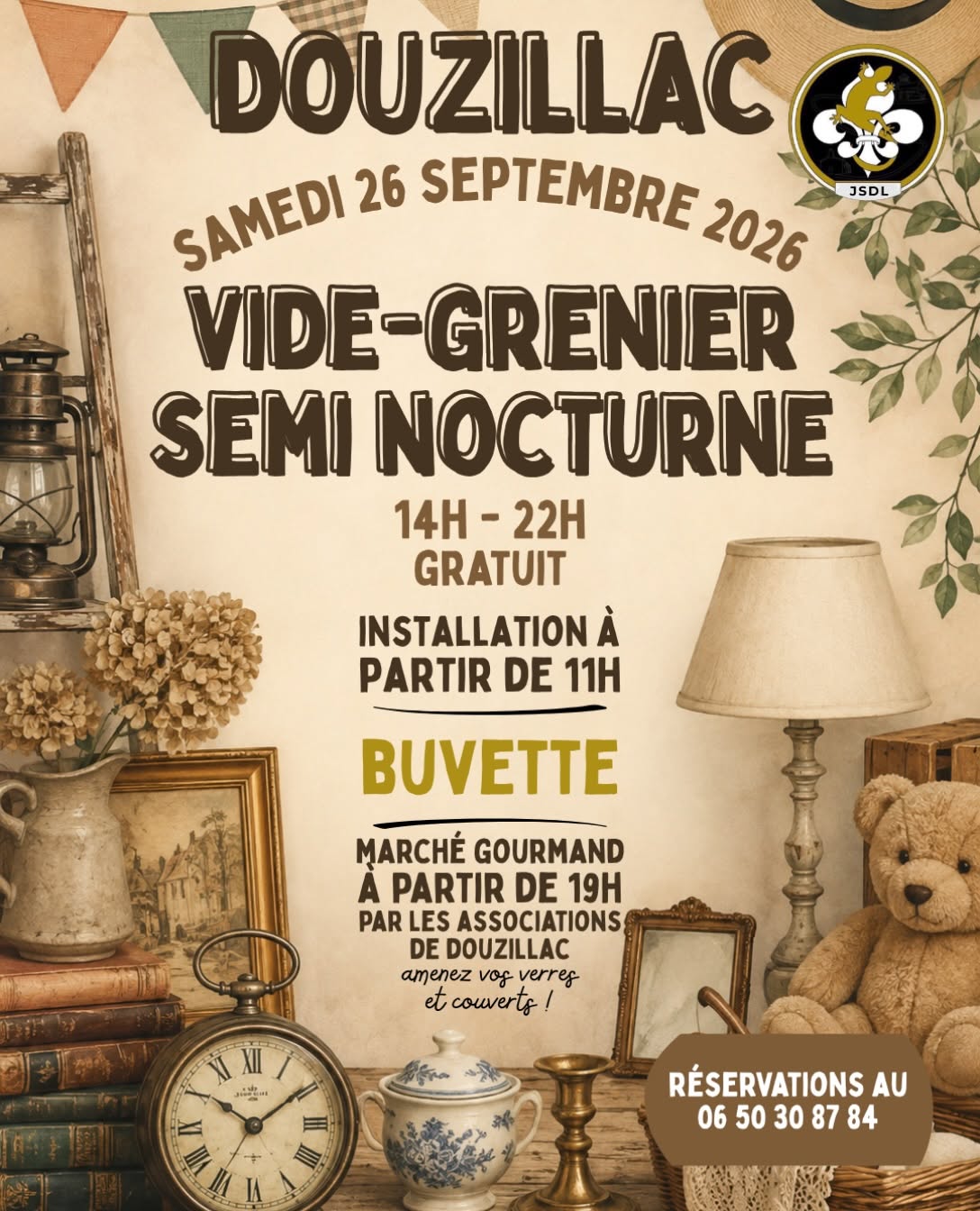 Vide-grenier semi-nocturne