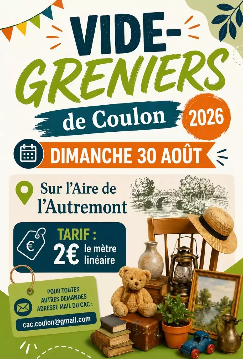 Vide-greniers à Coulon
