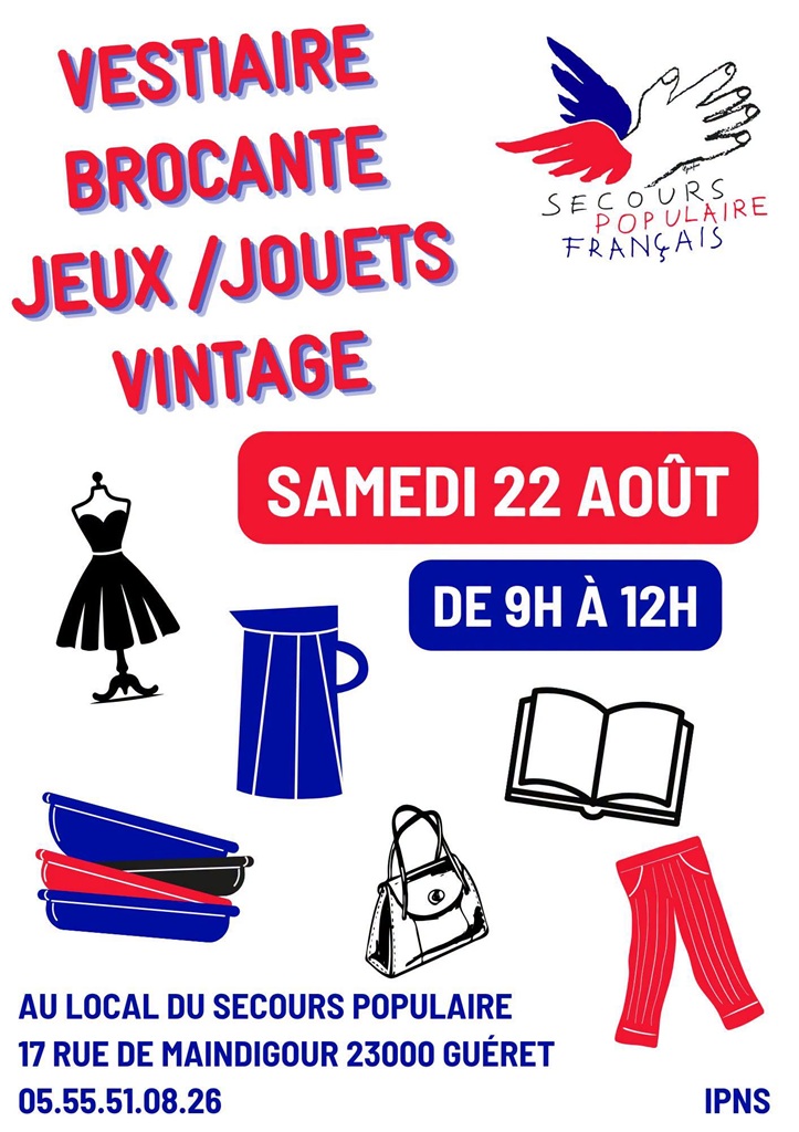 Braderie du Secours Populaire