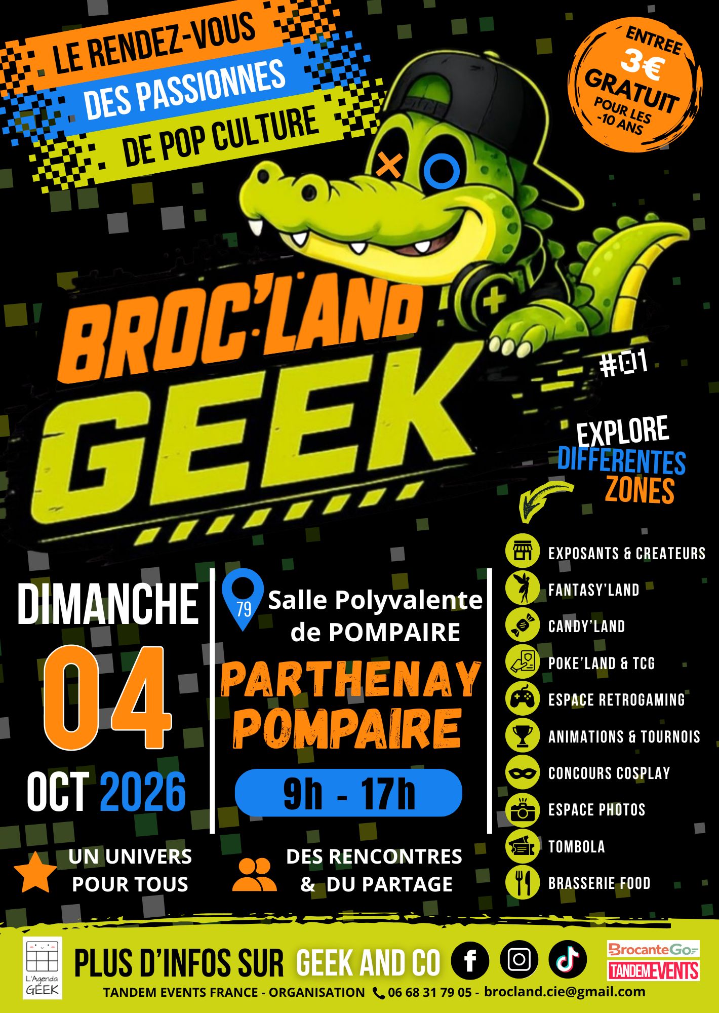 Broc land geek !