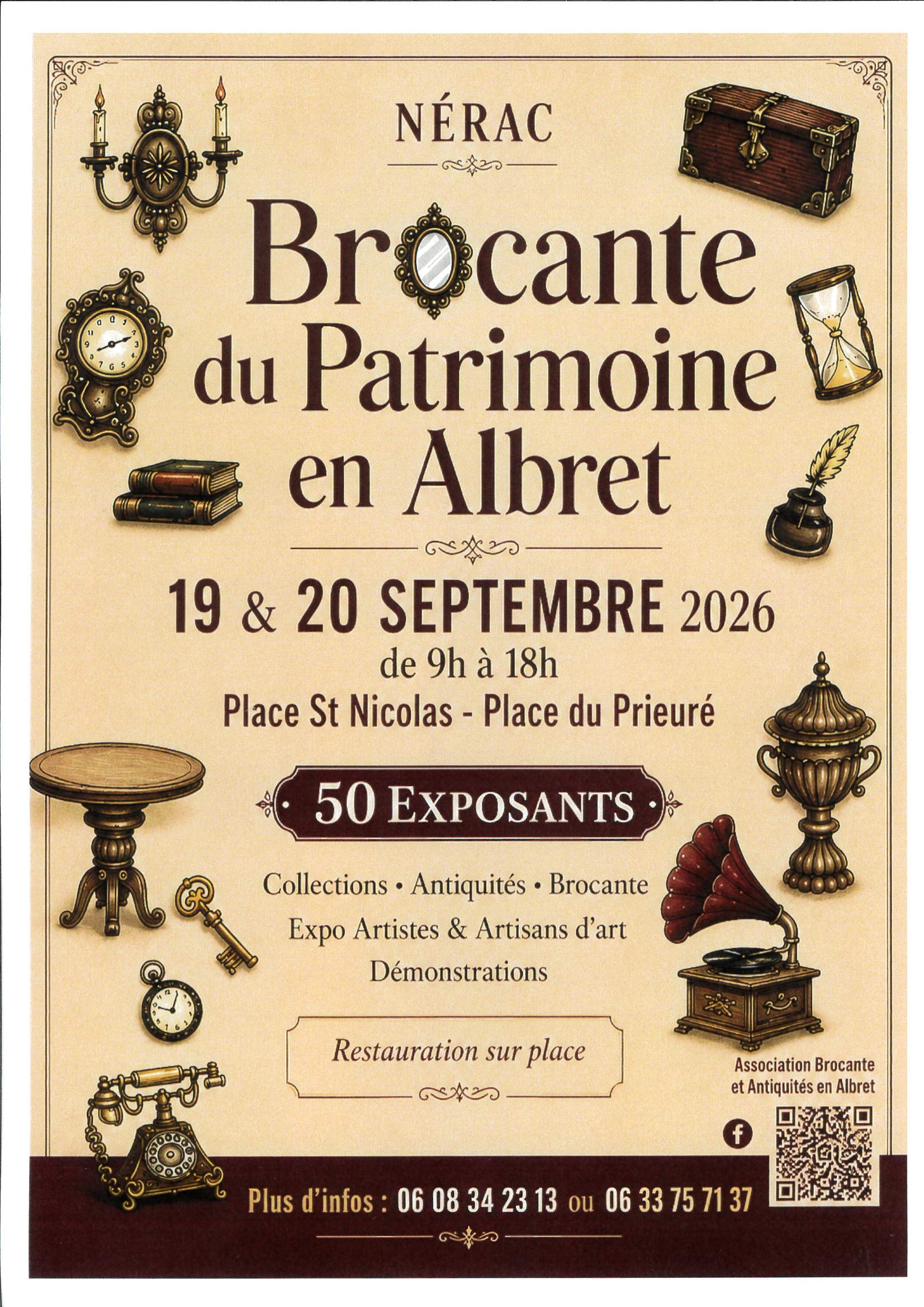 Brocante du Patrimoine en Albret