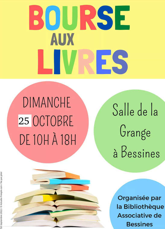La bourse aux livres à Bessines