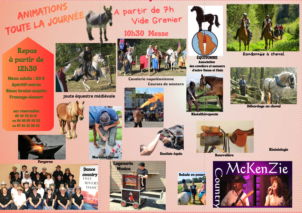 Fête au village à Vausseroux