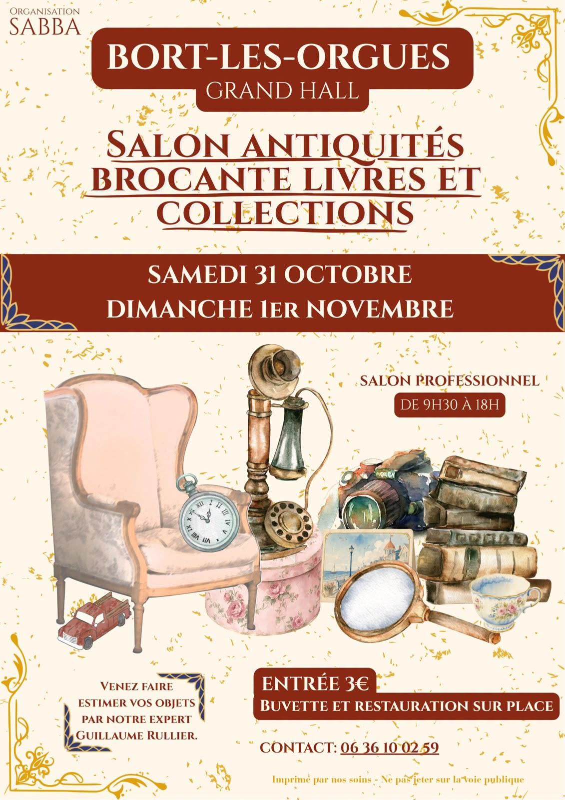 Salon Antiquités brocante, livres et collections