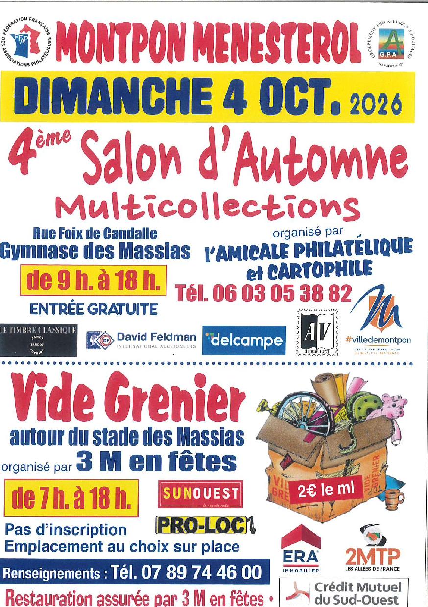 4ème salon d'automne multicollections et vide-grenier