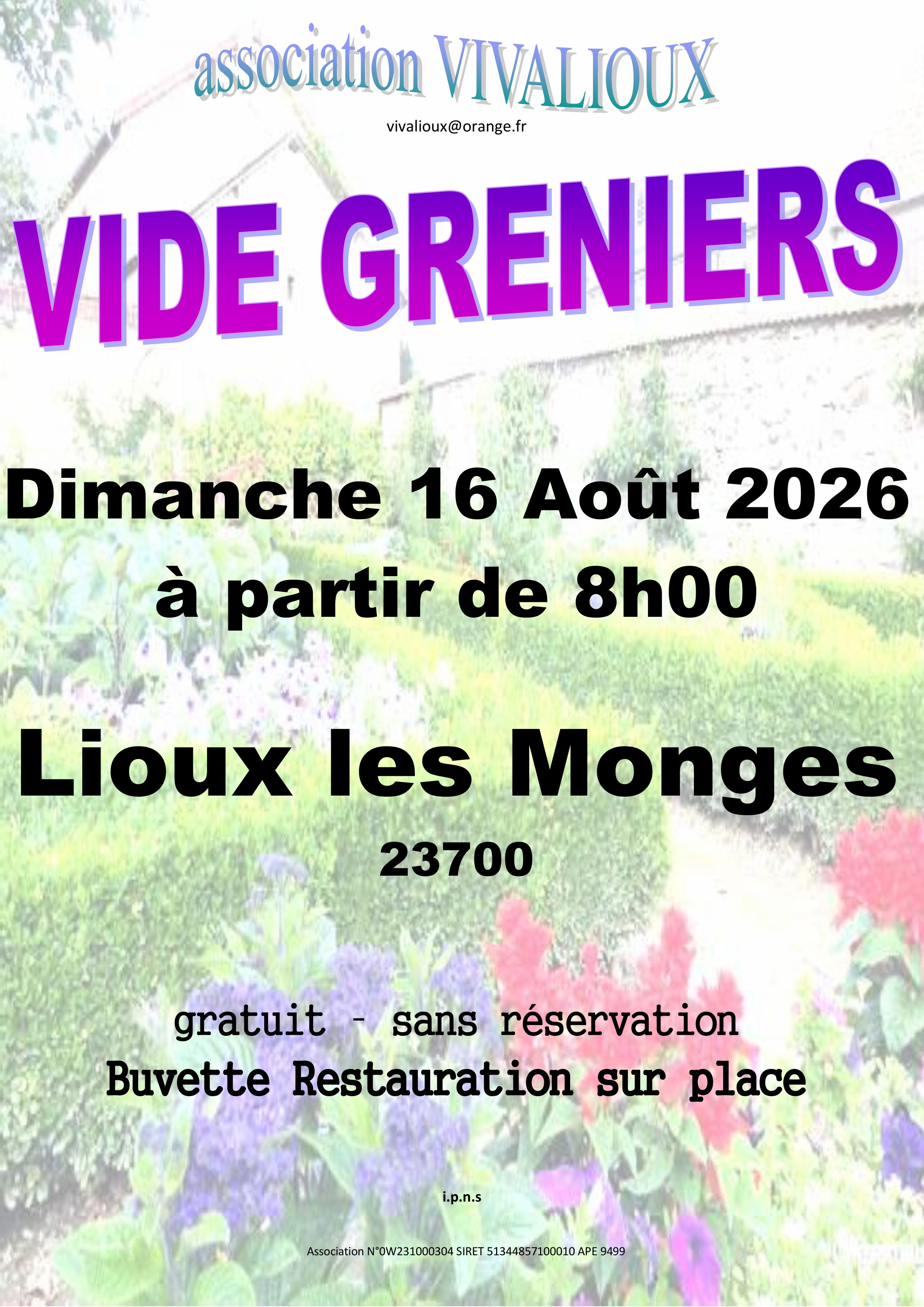 VIDE GRENIERS
