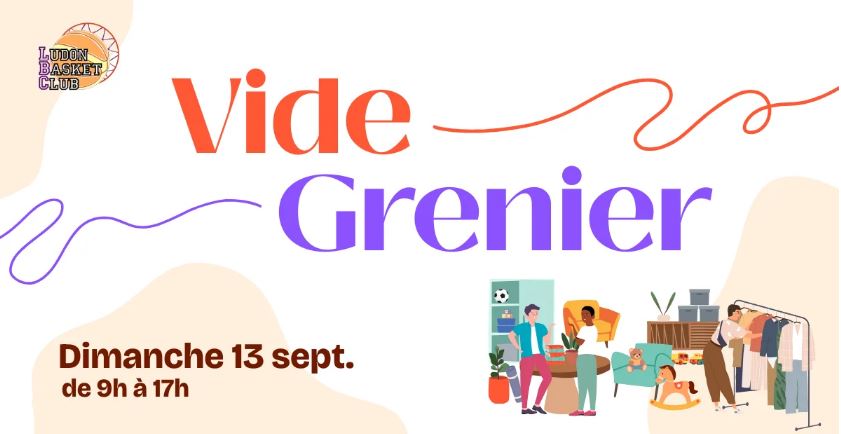 Vide grenier à Ludon-Médoc