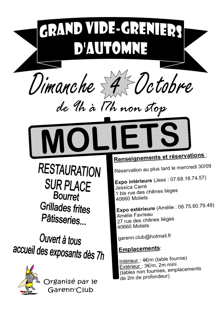 Grand vide-greniers d'automne