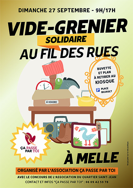 Vide-grenier solidaire Au fil des Rues