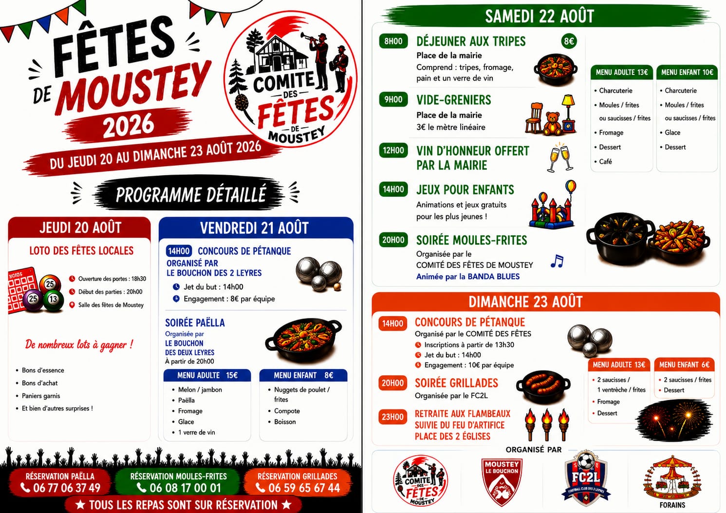 Fêtes locales de Moustey