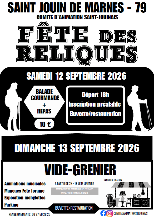 La fête des reliques : grand vide-grenier